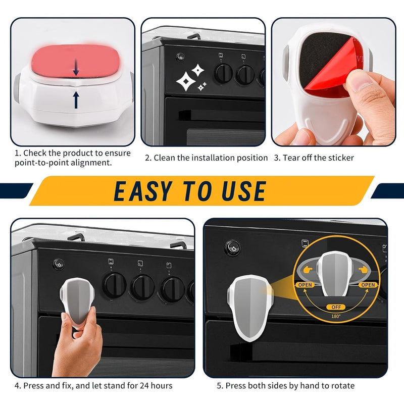 Baby Safety Oven Lock - Keep Your Little Ones Away from Dangerous Kitchens