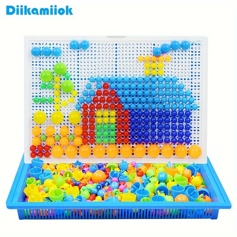 Educational Plastic Building Blocks – Stimulate Creative Thinking and Color Recognition
