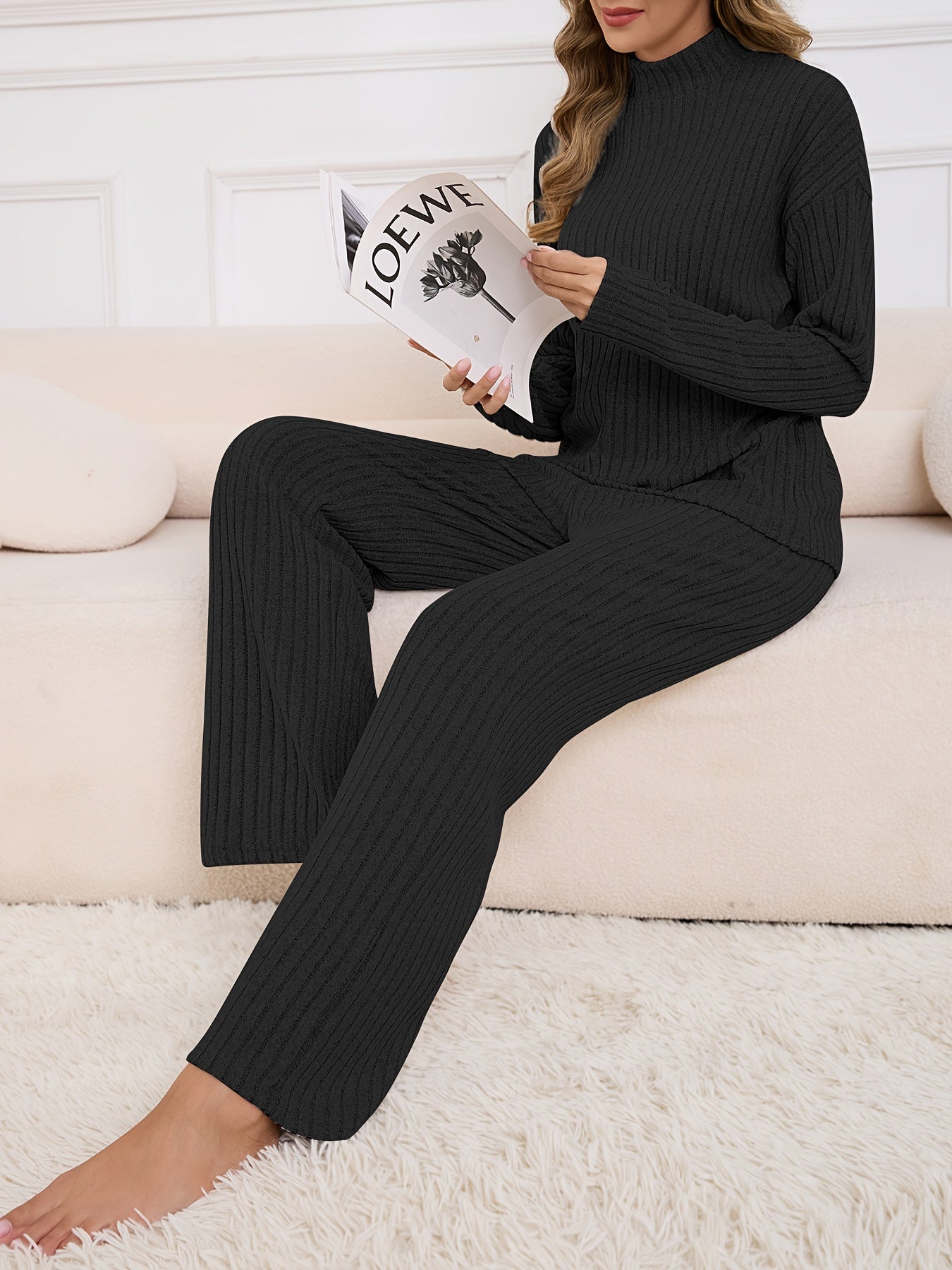 Lena Ribbed Jumpsuit - For Ultimate Relaxation