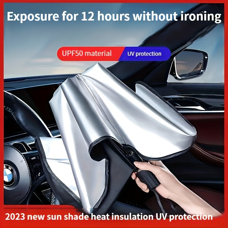 Compact Foldable Sunshade – Effective Windshield Protection
