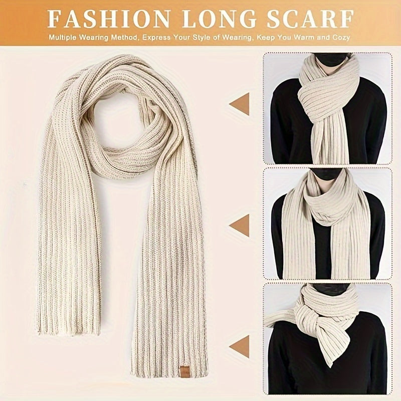 Lieke 3-in-1 Winter Set – Warm Knitted Beanie, Scarf, and Gloves