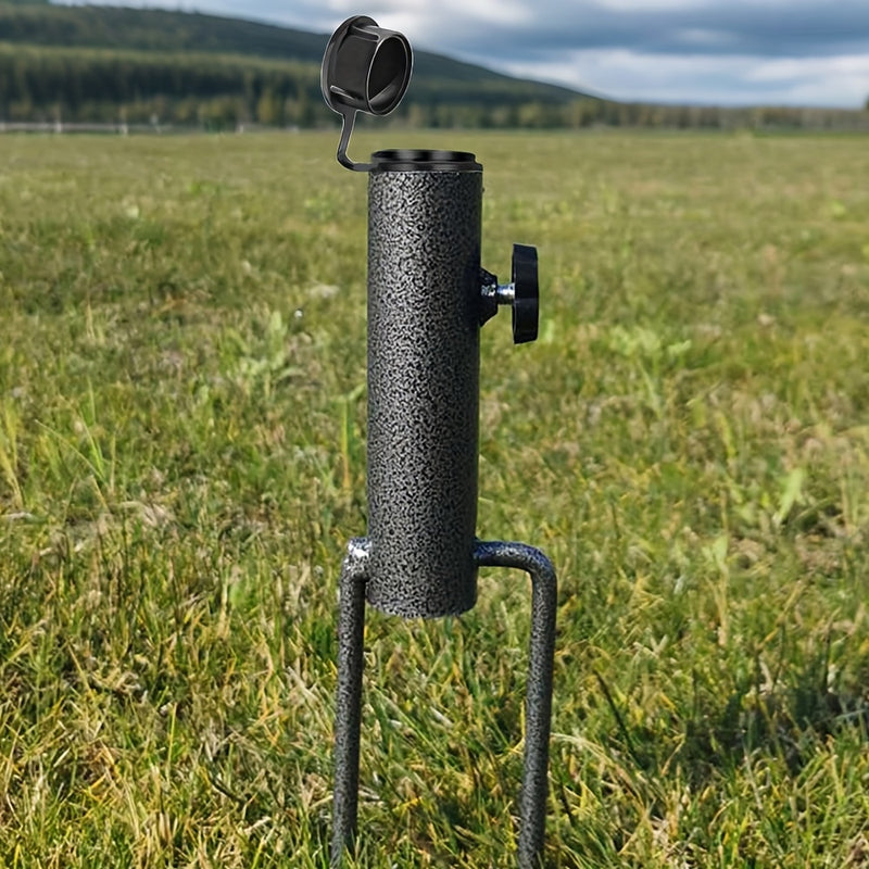 Portable Adjustable Umbrella Base – Heavy-Duty Steel Stability