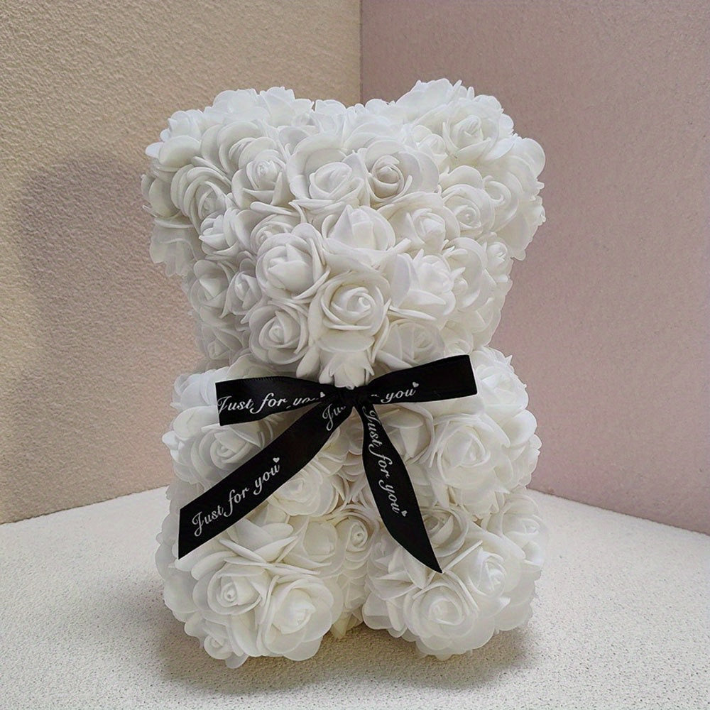 Luxury Rose Bear for Valentine's Day - A Cute and Romantic Gift for Your Loved One