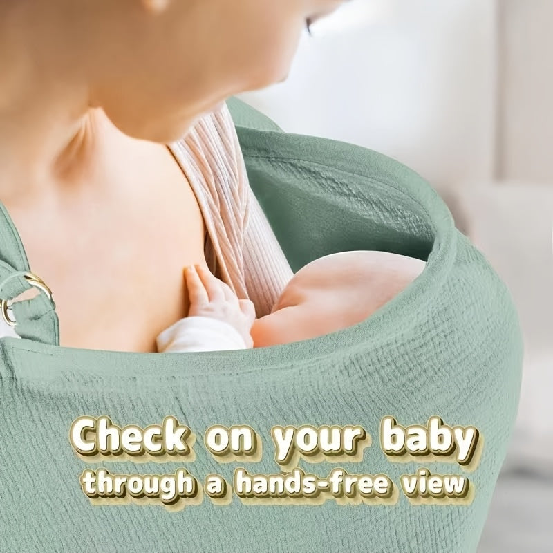 BreezeEase Outdoor Nursing Cover – Lightweight & Breathable