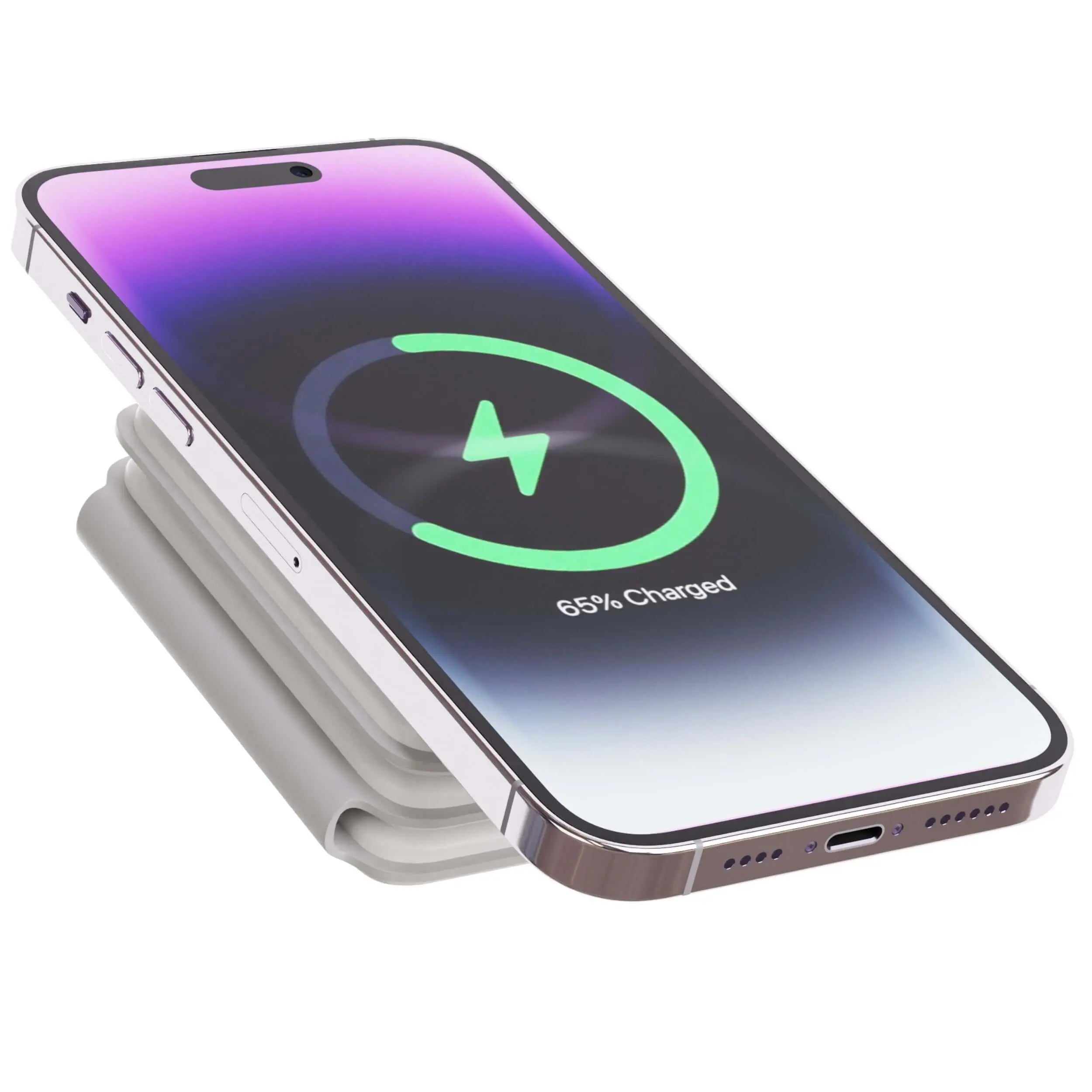 TriCharge Fold – Wireless Travel Station for iPhone, Watch and AirPods