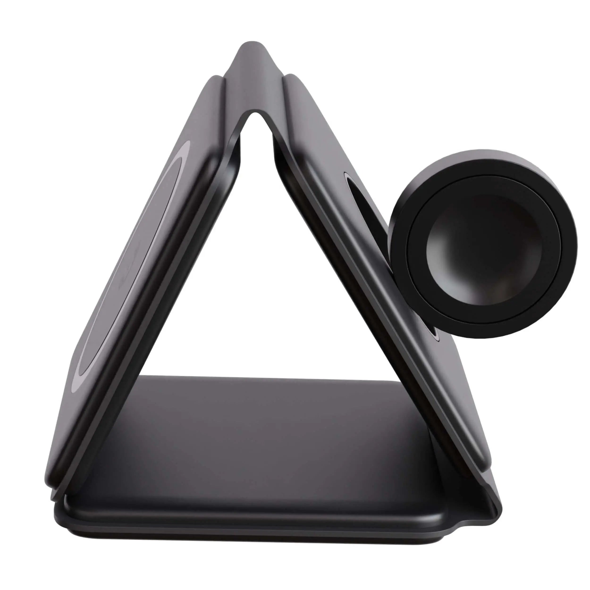 TriCharge Fold – Wireless Travel Station for iPhone, Watch and AirPods