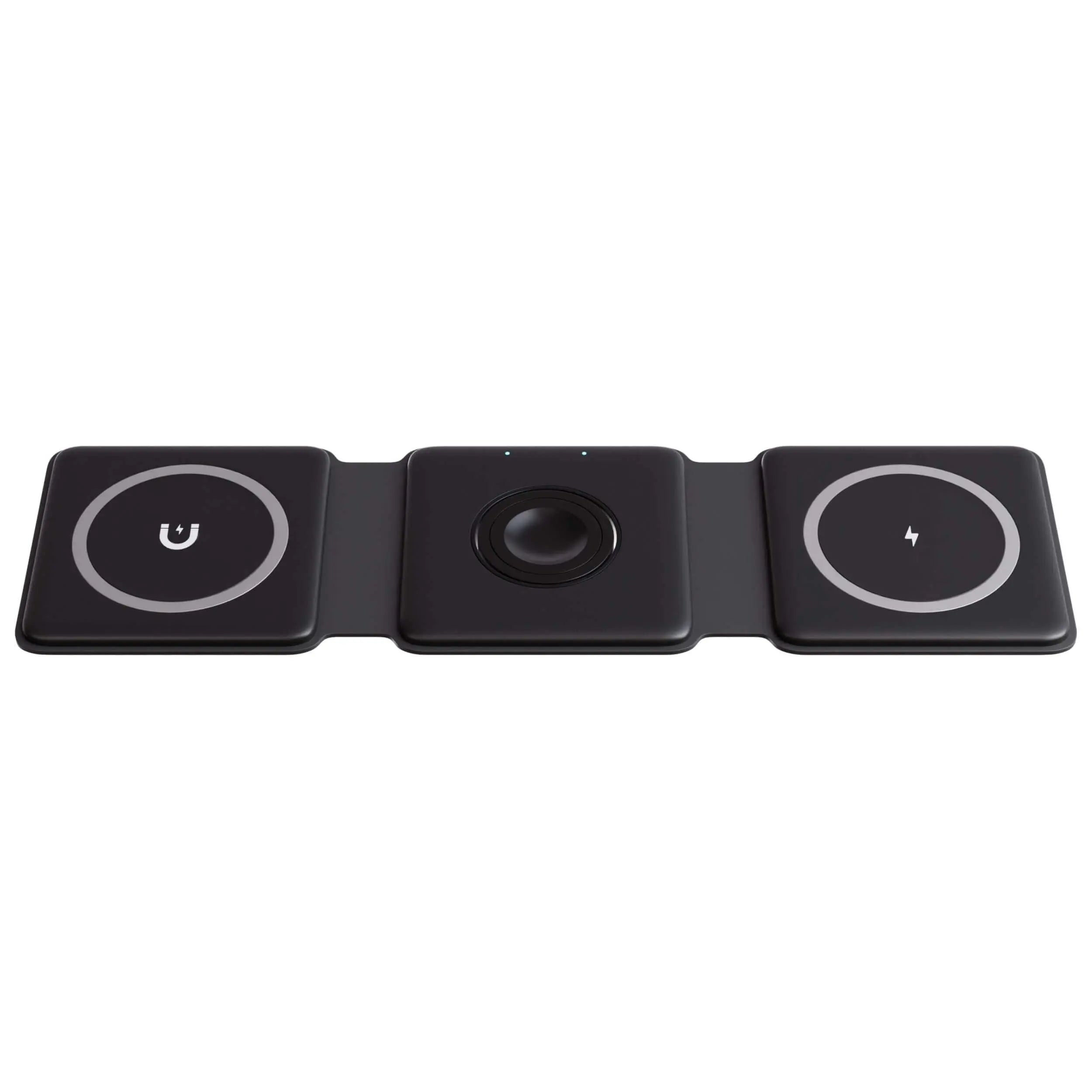TriCharge Fold – Wireless Travel Station for iPhone, Watch and AirPods