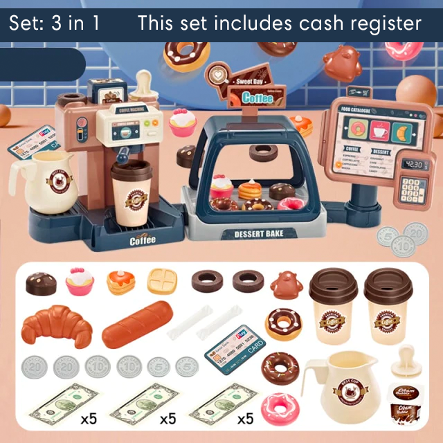 Barista Kids Play Set – Magical Coffee House with Water Fun