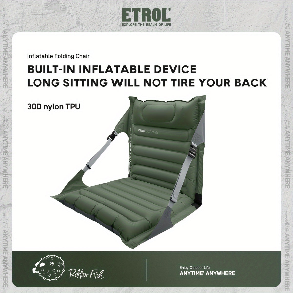 AirComfort Inflatable Chair – Adjustable and Compact