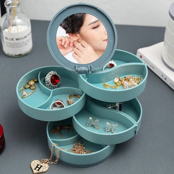 Rotatable Jewelry Storage Box (4 Layers)