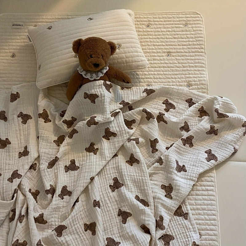 SnuggleBears Baby Blanket - Soft and Warm for Your Little One
