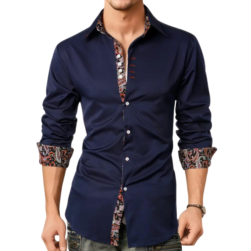Elegant Festive Shirt for Men – Modern and Unique