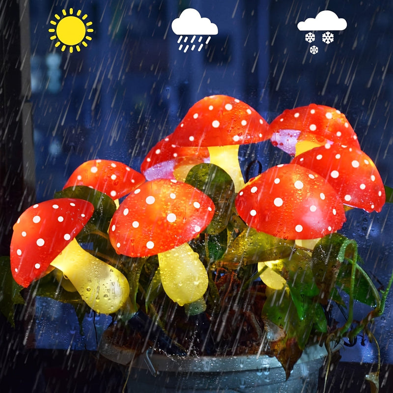 Magical Garden Mushrooms - Playful Lighting for Outdoors