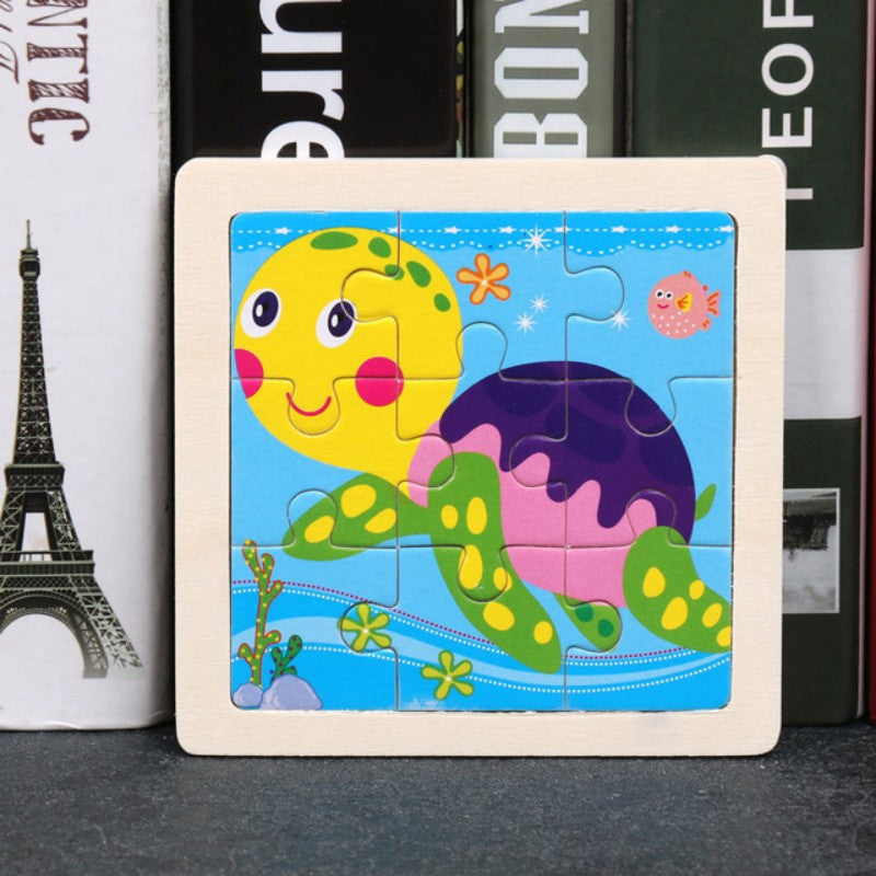 Educational Wooden Puzzle – For Young Explorers