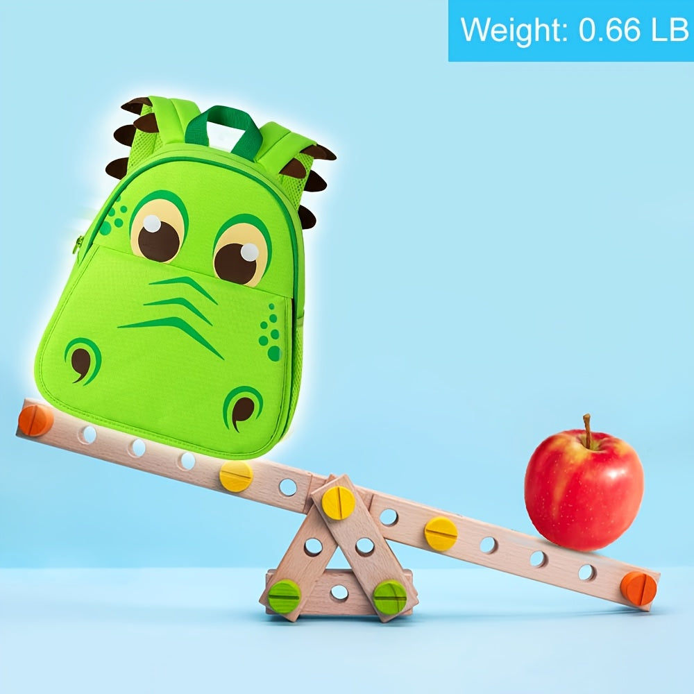 Cute Dinosaur Backpack for Kids – Spacious and Comfortable School Bag
