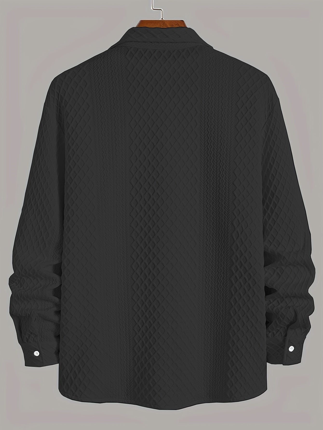 Men's Stretch Tricot Shirt - Modern Comfort with a Classic Twist