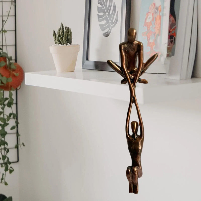 Balance Art Figurine – Symbolic Decor for Home and Office
