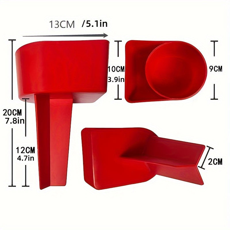 Beach Cup Holder Set – Perfect for Drinks and Snacks During Your Beach and Picnic Adventures