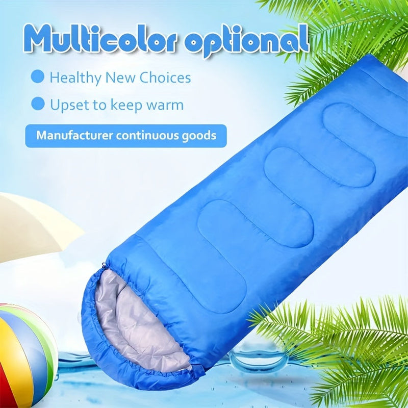 Warm Sleeping Bag with Hood – Perfect for Camping and Winter Adventures