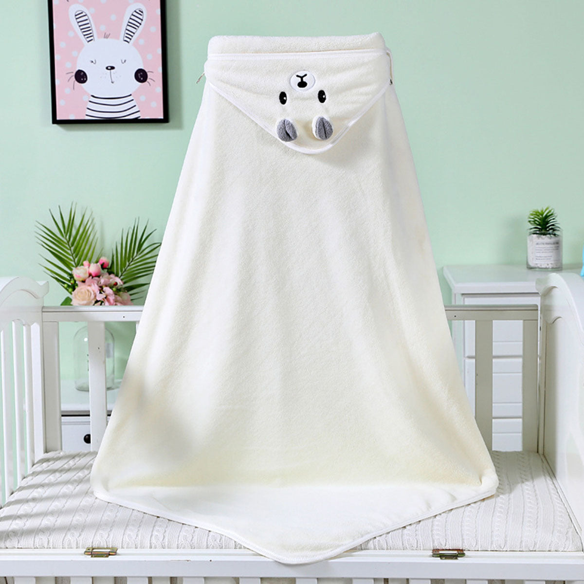 Cute Kids Bath Towel - For Bath Time Fun with a Cuddly Hood