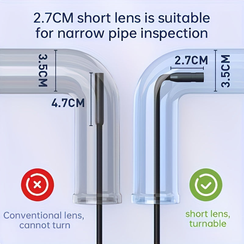 Professional Endoscope Camera – Clear Inspections with LCD Display