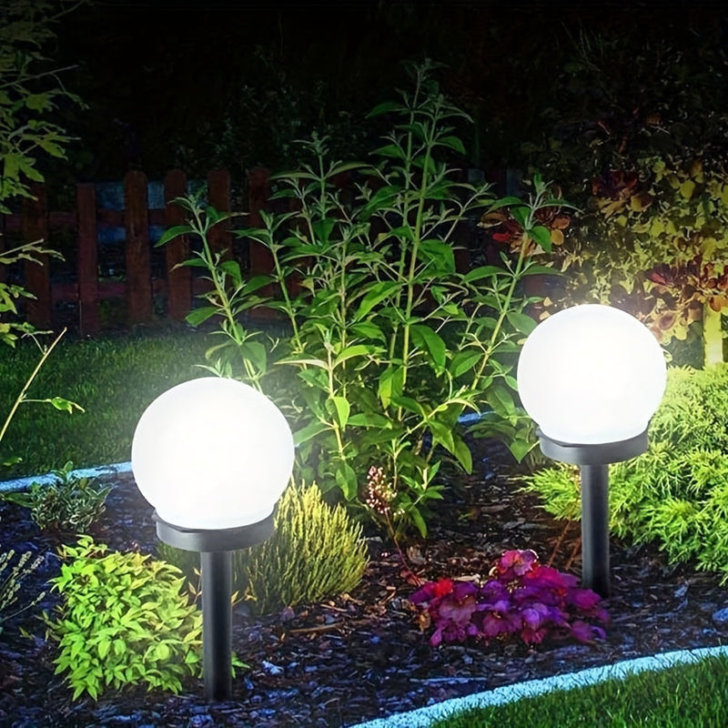 Solar LED Garden Lights – Spherical Lighting for Paths and Gardens