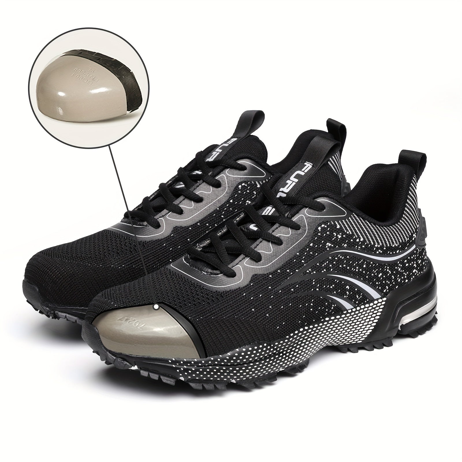 Trendy Safety Work Sneakers for Men – Anti-Slamming & Puncture Resistant