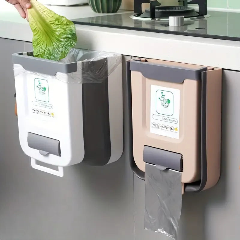 Foldable Kitchen Trash Can - For Smart Waste Management in Every Kitchen
