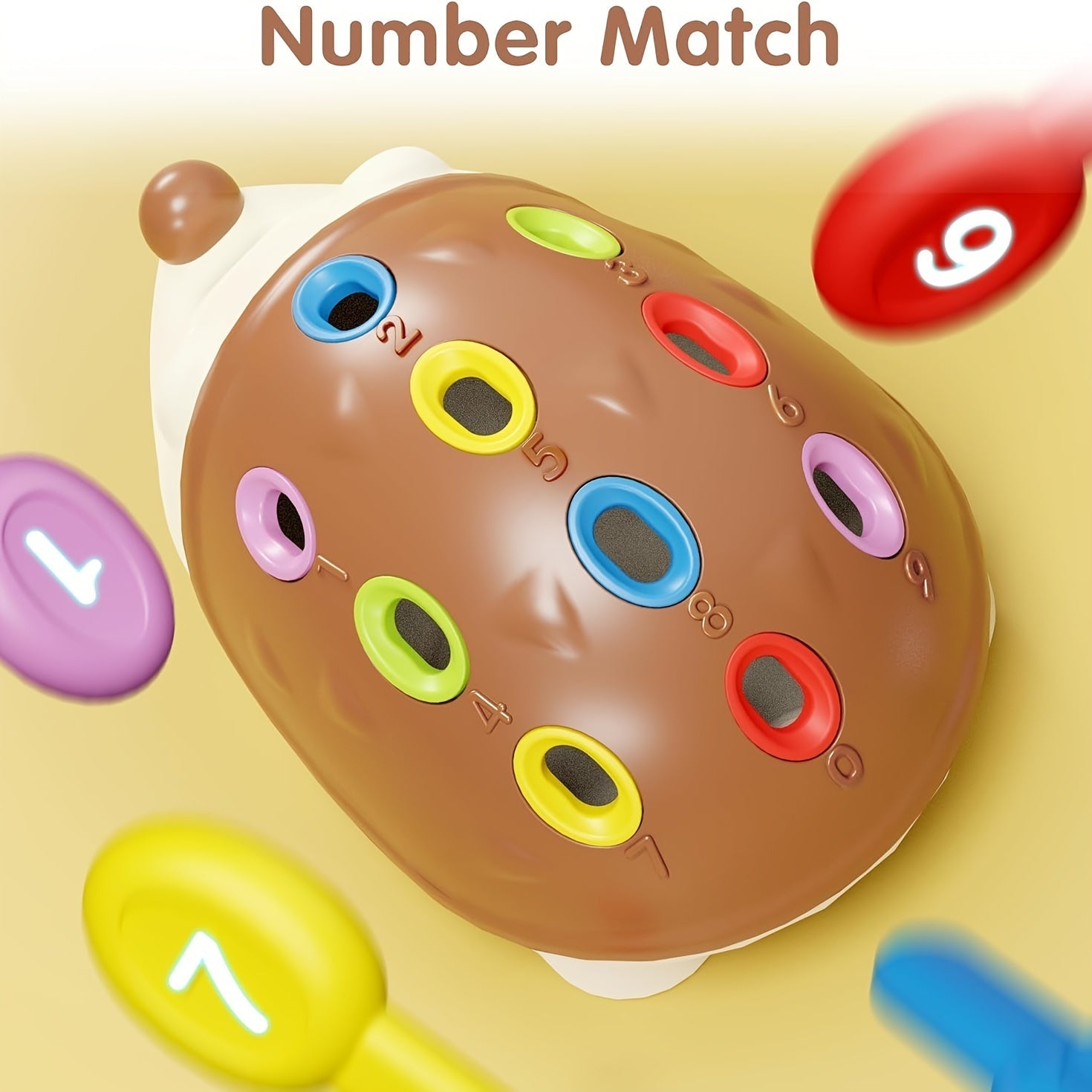 Cute Hedgehog Educational Toy – Learn and Play