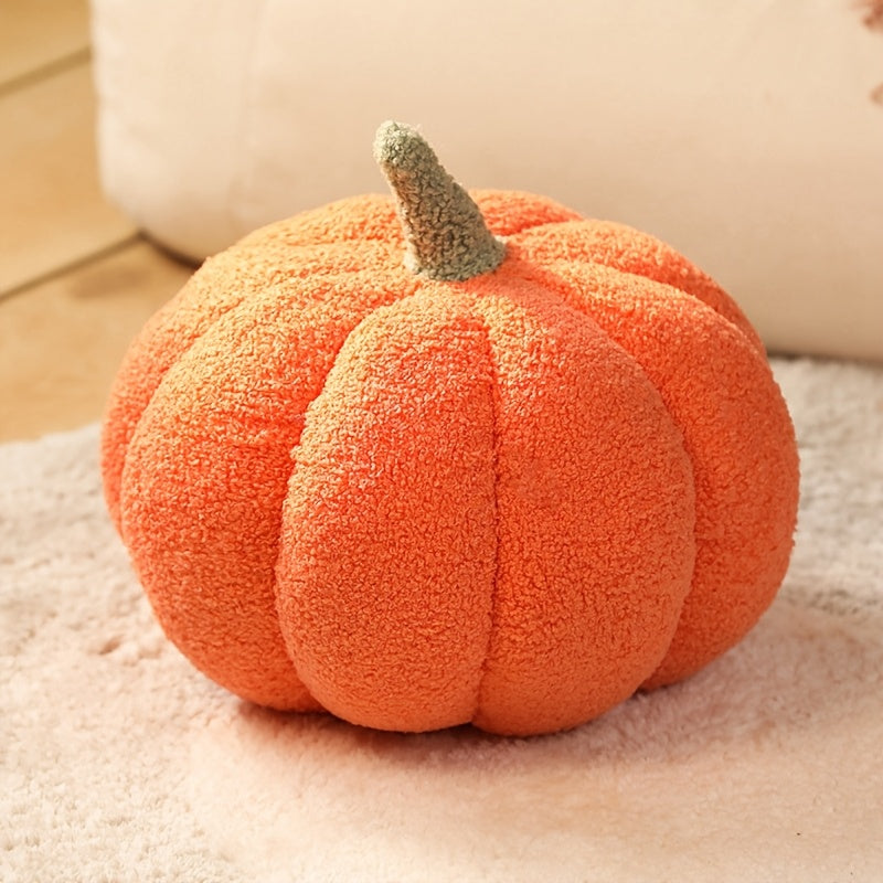Plush Pumpkin Cushion – Cosy and Soft for Autumn Decoration