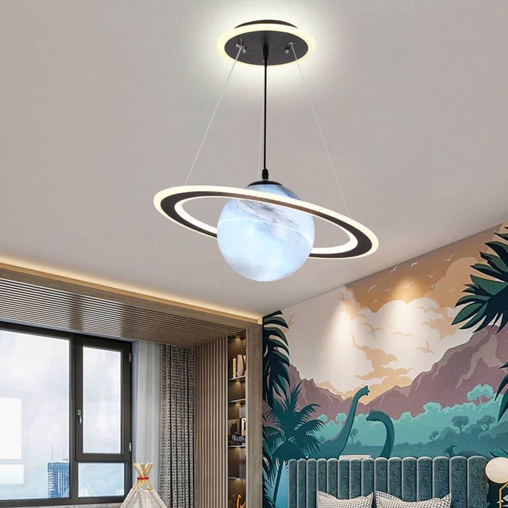 Children's LED Pendant Light in Planet Style – Magical Atmosphere