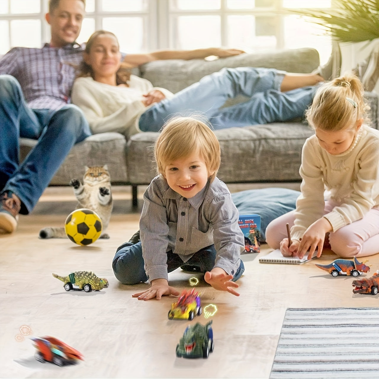 Dino Racer Playset - Speedy Dino Vehicles for Adventurous Kids
