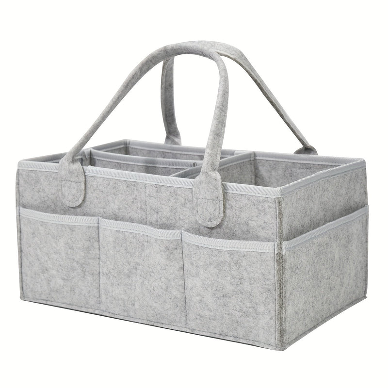 MamaOrganize Diaper Storage Basket - Convenient and Stylish for Parents