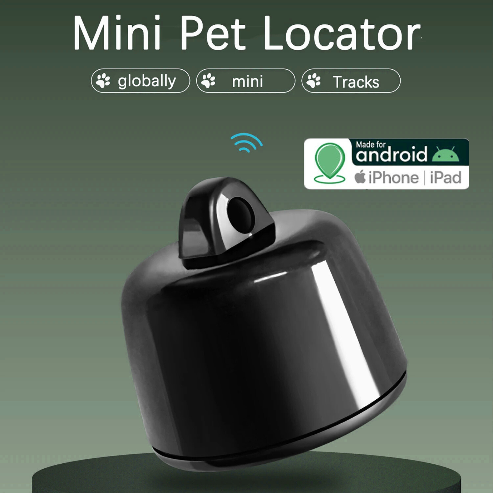 PetTrace Mini Tracker – Bluetooth Locator for Cats, Dogs and Small Pets