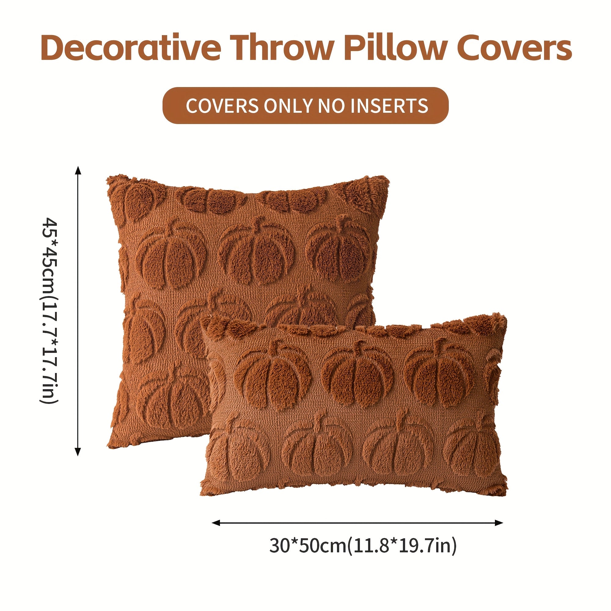 Cosy Pumpkin Cushion Covers – Warm and Decorative for Seasonal Atmosphere