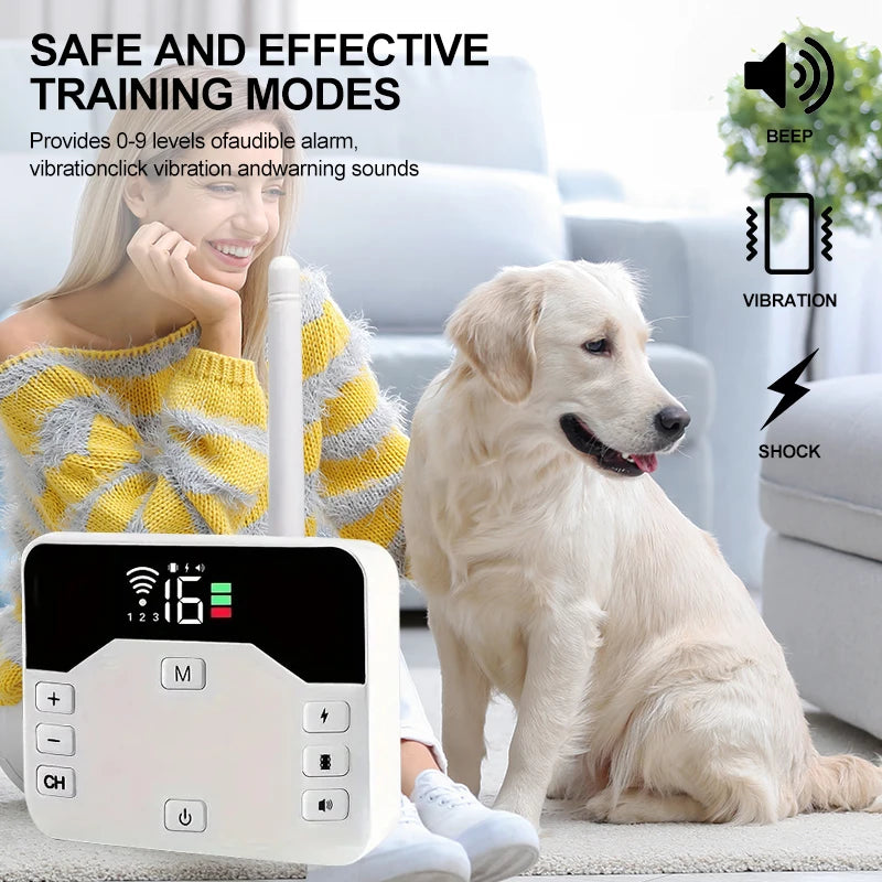 PawGuard Wireless Dog Collar - Freedom and Safety for Your Dog