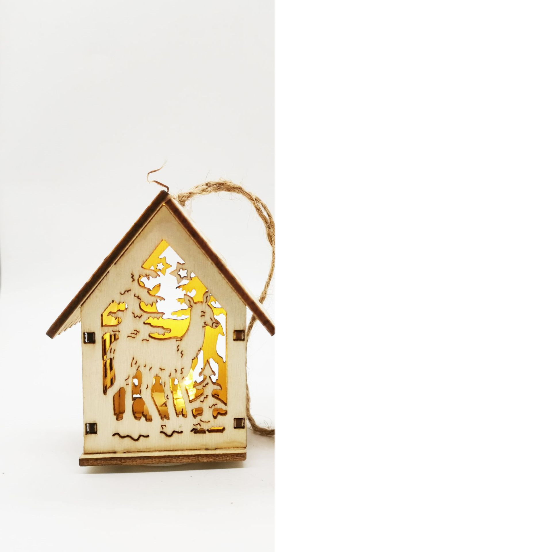 Wooden Christmas Decorations Set – Magical and Cozy