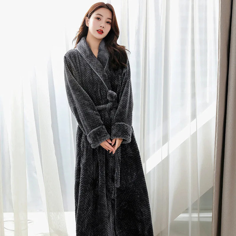 Soft Ladies Robe - Luxury Comfort for Home