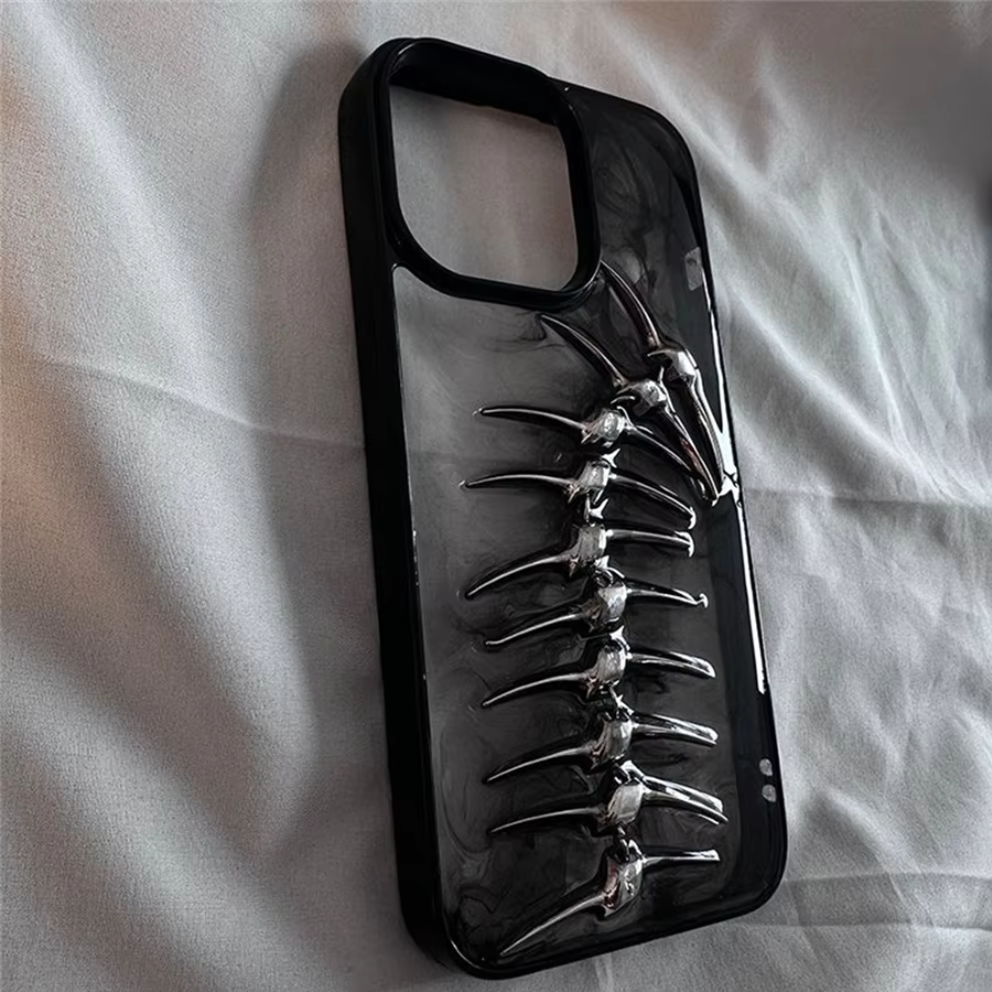 3D Herringbone Design Phone Case – Tough and Protective