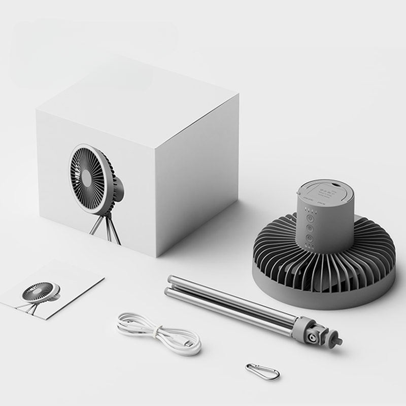 Portable Breeze+ Fan – Foldable Design with Extended Runtime