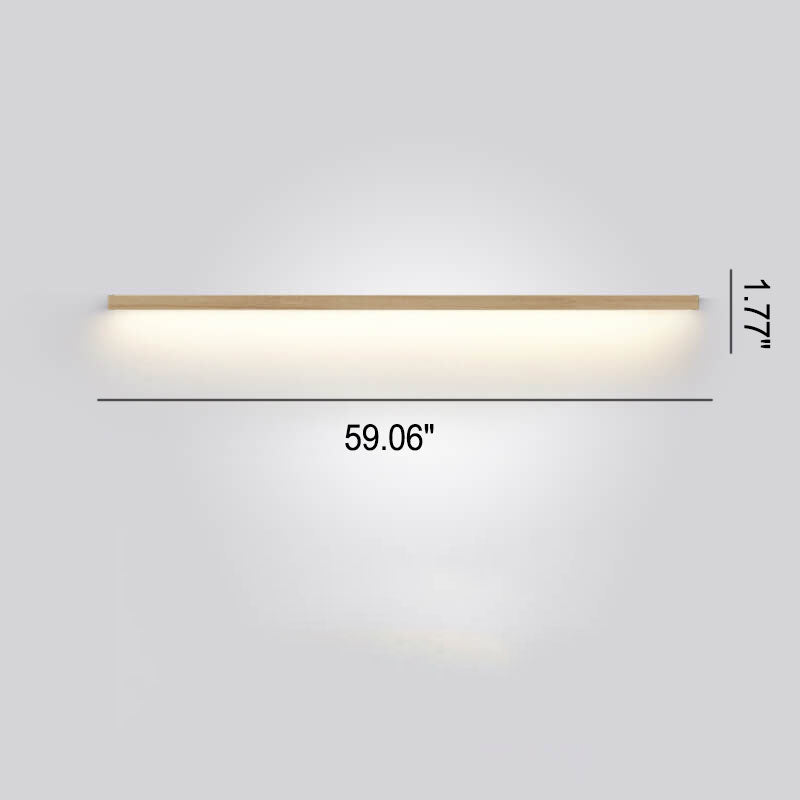 Minimalist Wooden Wall Lamp – Atmospheric Lighting for Any Space