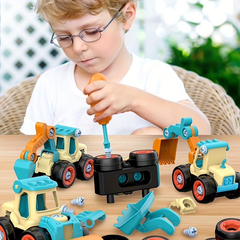 DIY Truck Building Set - Creative Toy for Kids
