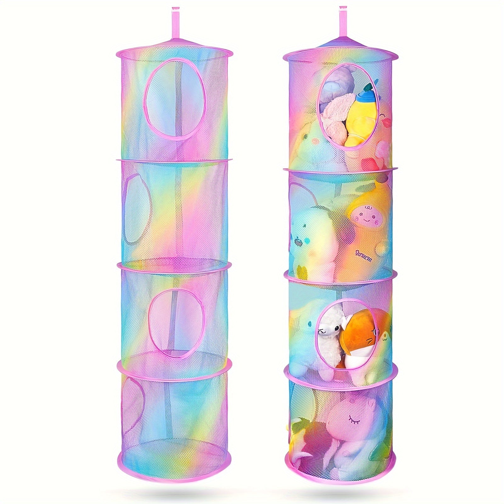 TidyTower 4-Layer Storage Net - Space-Saving and Multifunctional