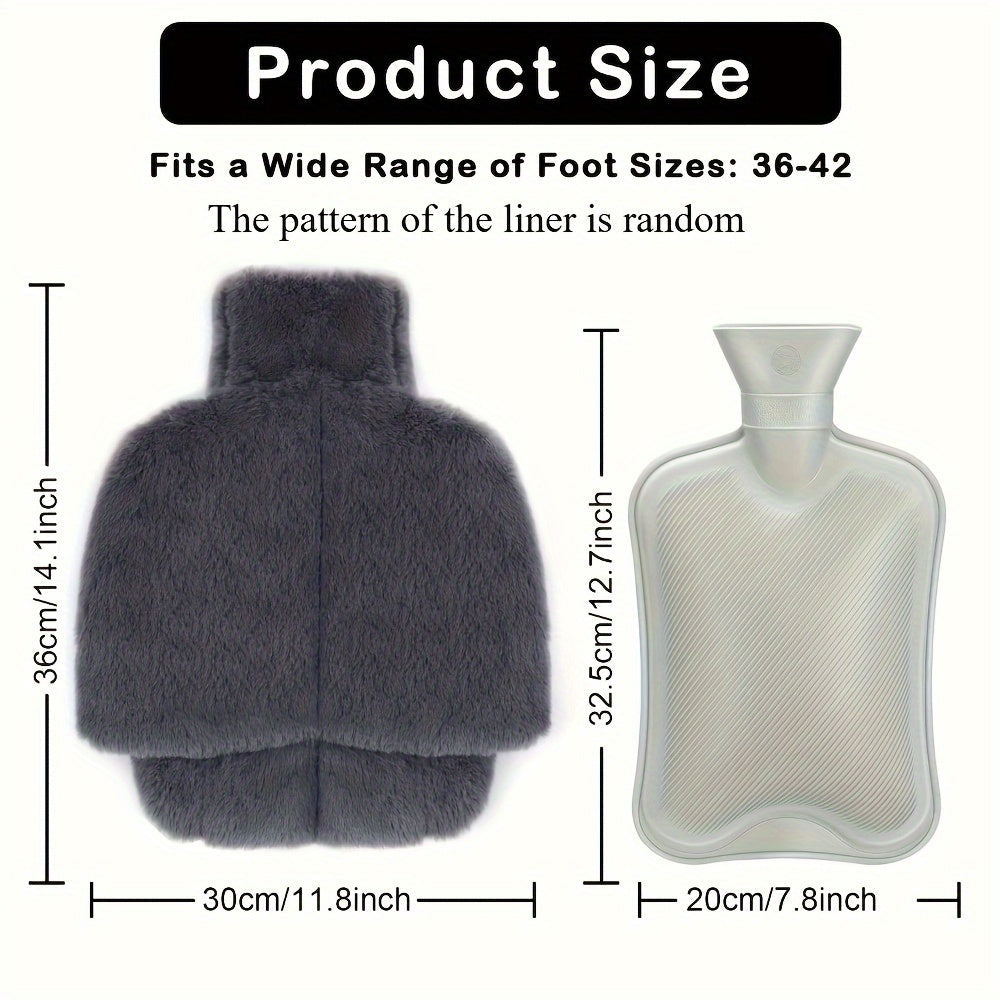CozyHeat Hot Water Bottle – Large and Plush for Lasting Warmth