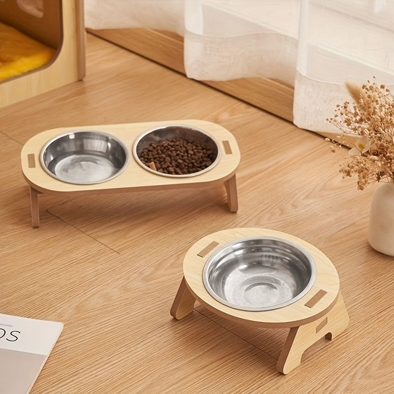 Elevated Cat Food Bowl Set – Durable and Comfortable Eating for Your Cat