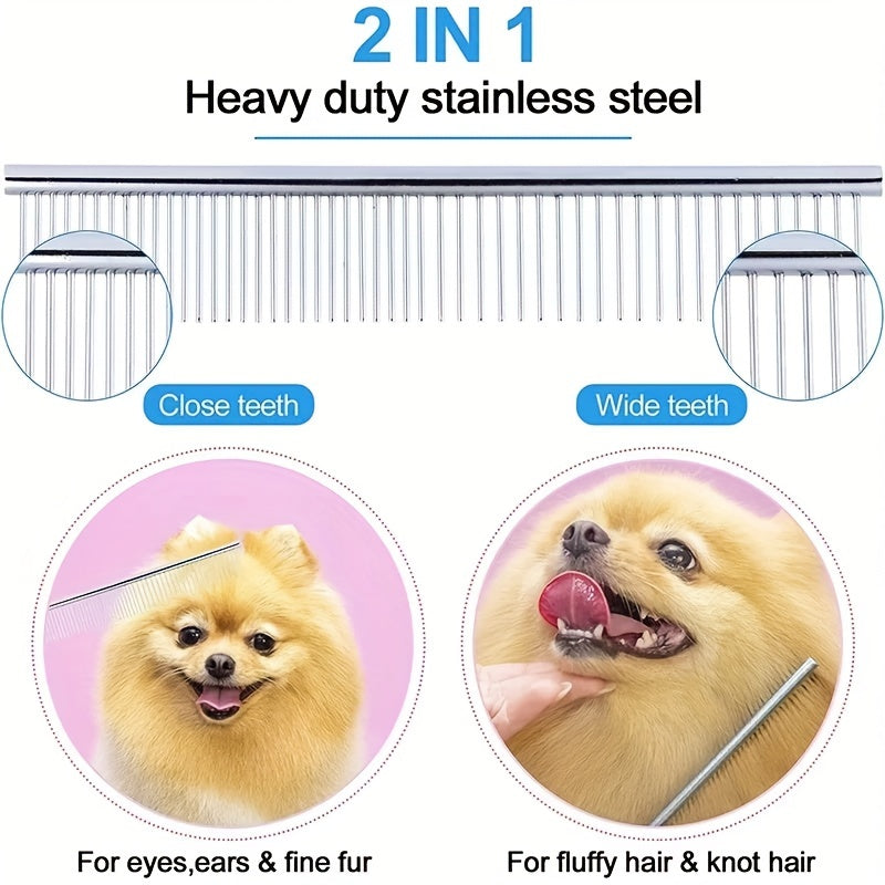 Professional Pet Grooming Kit – Scissors and Comb for Perfect Grooming of Dogs and Cats