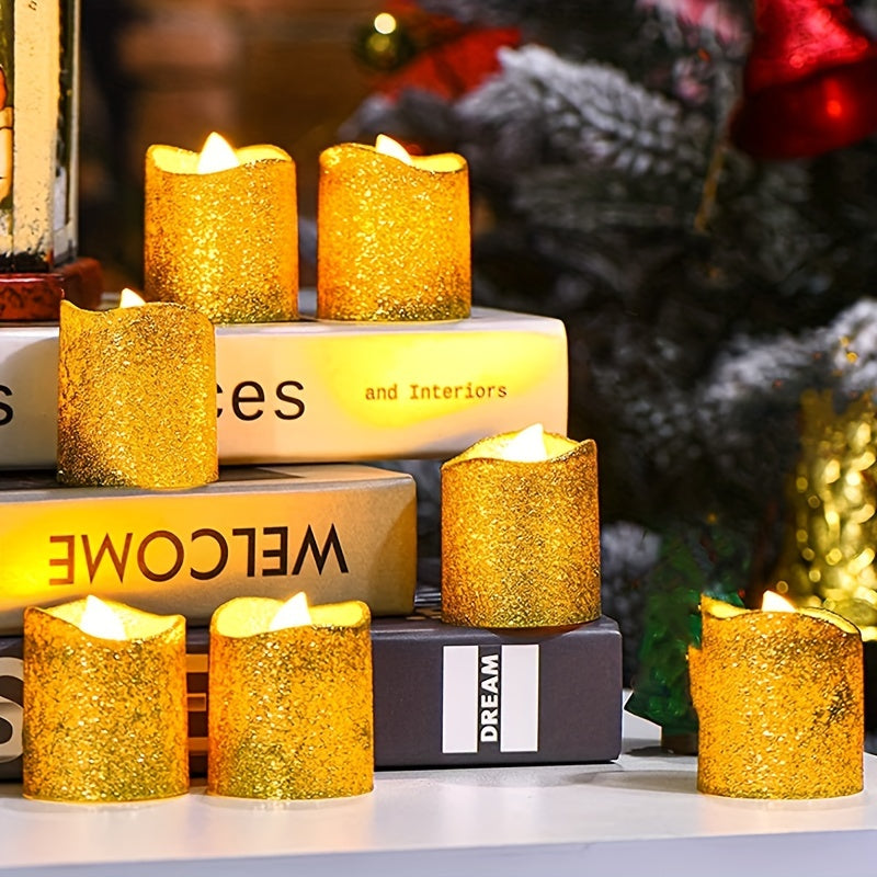 Glittering LED Candles – For a Cozy Atmosphere