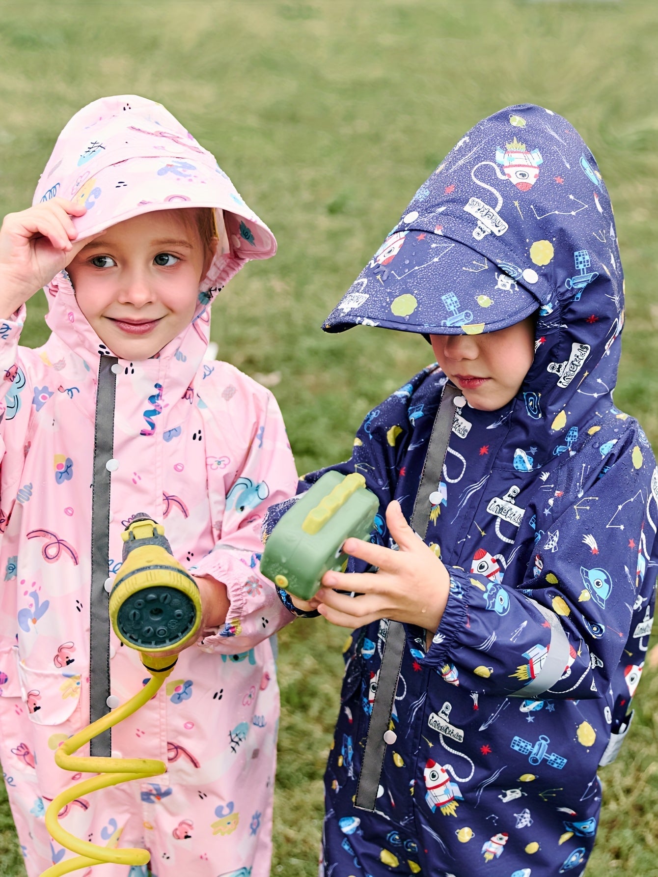 Cheerful Waterproof Rain Overall for Children – Breathable and Comfortable for Outdoor Activities