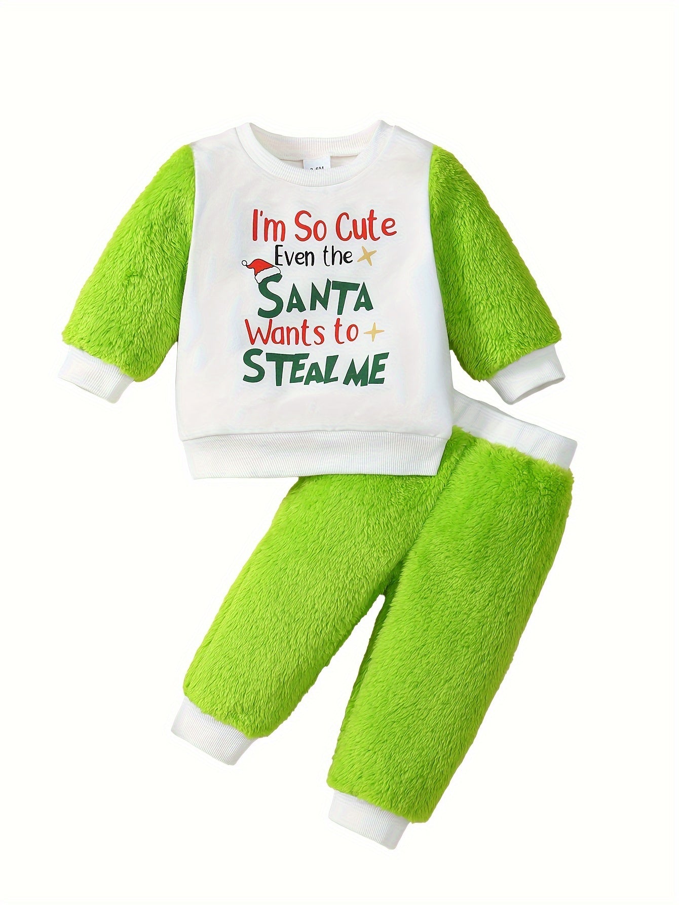 Floral Christmas Baby Set - For Cozy Festive Joy