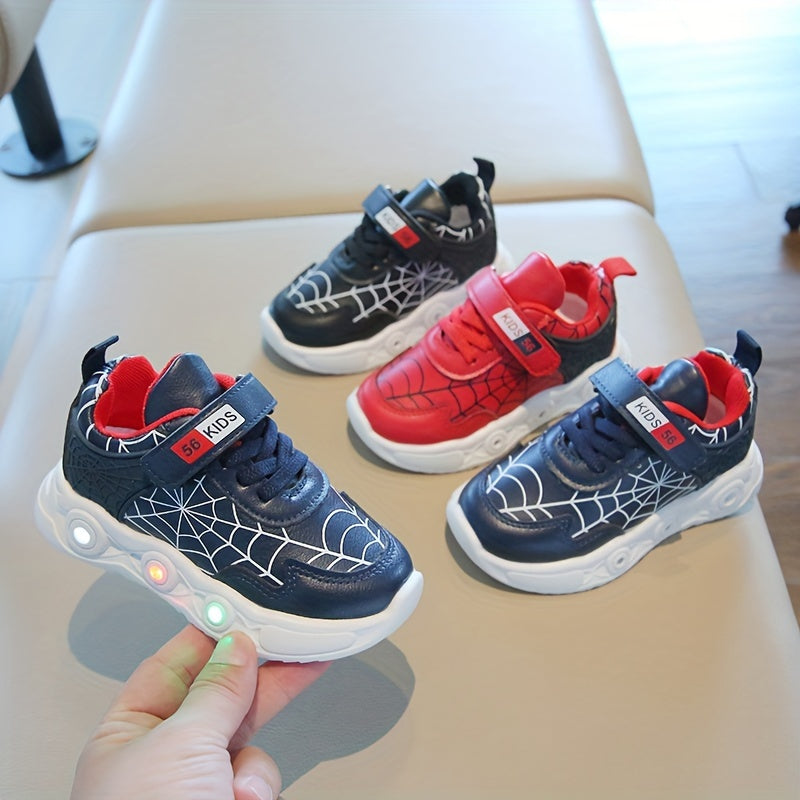 Spider-Net LED Sneakers - For Adventurous Kids
